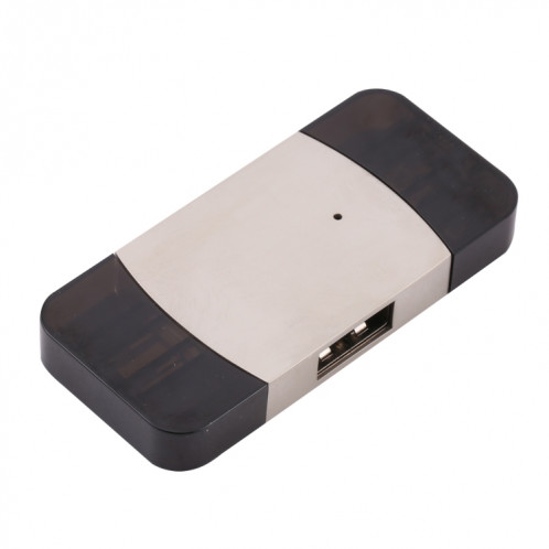 4 en 1 Type-C / USB-C + 8 broches + Adaptateur multifonction USB double avec fonction Dual OTG SH71331172-38