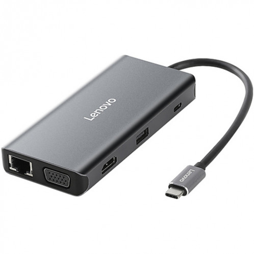 Station d'accueil de convertisseur d'interface de câble réseau Lenovo LX0801 Pro Type-C / USB-C SL8416658-312