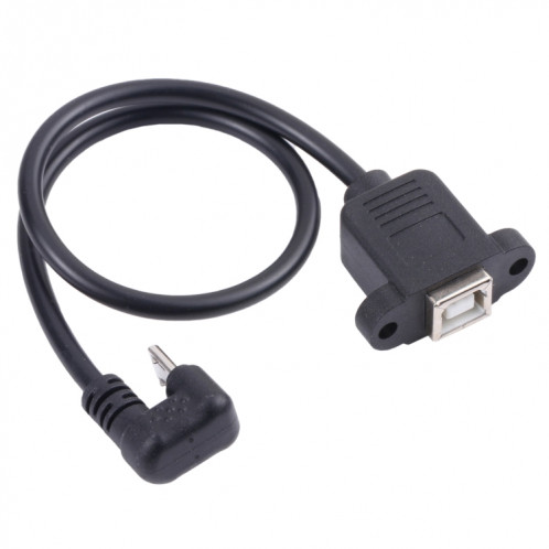 Câble de connecteur femelle à imprimé carré de type micro usb SH8720980-35
