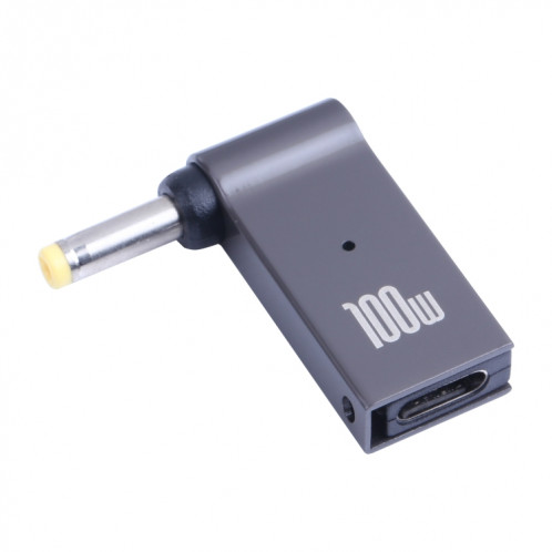 Femme USB-C / Type-C femelle à DC 4.0x1.7mm Adaptateur de chargement d'ordinateur mâle pour Lenovo SH88841041-35