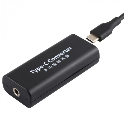 Adaptateur de connecteur d'alimentation femelle DC 4.0 x 1.7mm vers USB-C / Type-C femelle avec câble USB-C / Type C de 15 cm SH9612958-35