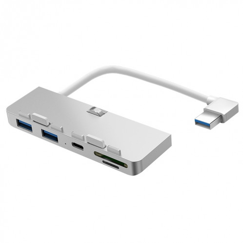 Rocketek pour iMac Type-C / USB-C + Dual USB3.0 + SD / TF Station d'extension multifonction HUB SR99651441-310