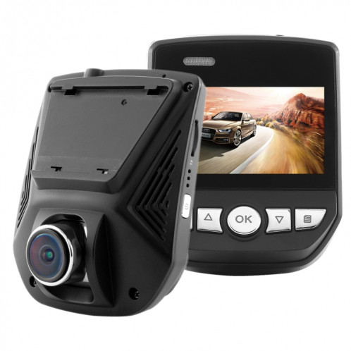 A305 Voiture DVR Caméra 2,45 pouces IPS Écran Full HD 1080 P 170 Degrés Grand Angle Affichage, Soutien Motion Détection / TF Carte / G-Sensor / WiFi / HDMI (Noir) SH067B1609-311