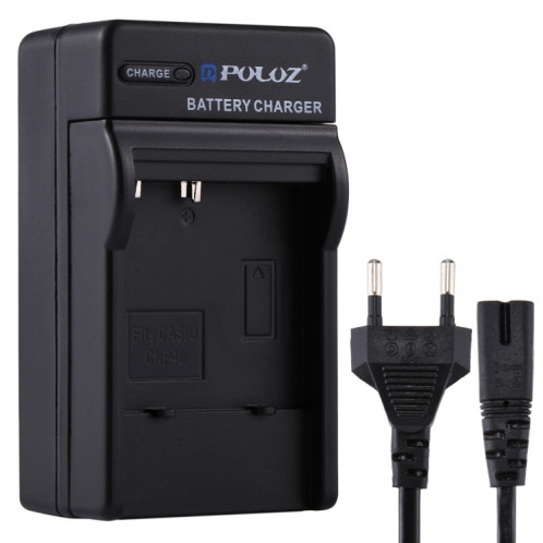 Chargeur PULUZ EU Plug avec Câble pour Batterie CASIO CNP40 SP2220346-35