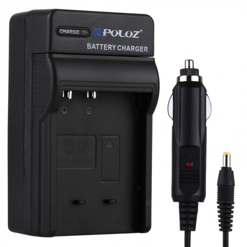 Chargeur voiture allume cigare PULUZ pour batterie Casio CNP120 SP23081811-36