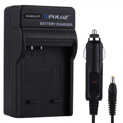 Chargeur allume-cigare pour appareil photo numérique PULUZ pour Fujifilm NP-70, batterie Panasonic DB-60 (S005) SP23261072-36