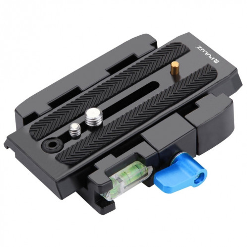 Adaptateur de fixation rapide PULUZ + plaque de fixation rapide pour appareils photo reflex numériques et reflex (noir) SP502B57-39