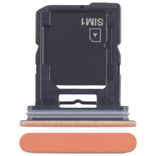 Pour Sony Xperia Ace III, tiroir pour carte SIM et Micro SD (orange) SH070E1087-34