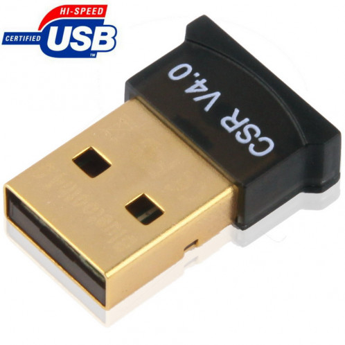 Micro USB 4.0 Adaptateur USB (V4.0), Distance de transmission: 30 m (noir) SH0512695-36