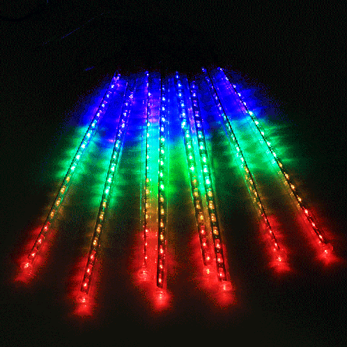30cm Light-emitting 8 barres lumineuses, 17 LED Meteor douche pour Noël (lumière colorée) SH60CL573-312