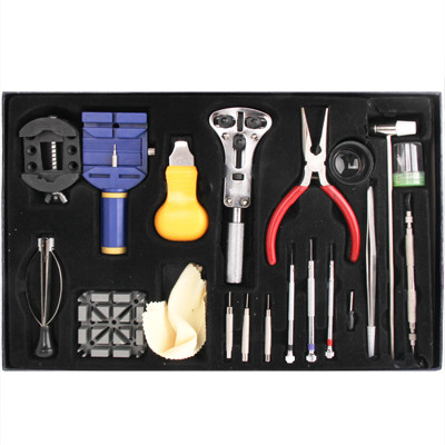 20 ensembles d'outils de réparation de montres Set tournevis Case Opener SH223353-37 20 ensembles d'outils de réparation de montres Set tournevis Case Opener SH223353-37