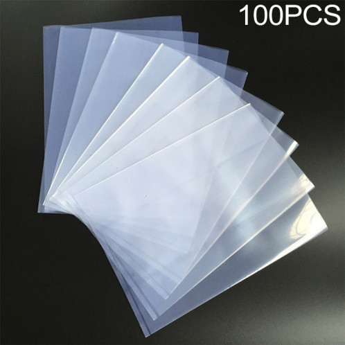 100 PCS Sealer Closer Machine sac en plastique transparent spécial avec logo personnalisé et conception, taille: 18 cm x 26 cm SH83021679-39