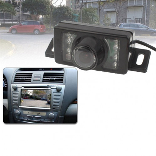 Caméra de recul pour voiture à capteur LED, lentille de couleur de soutien / 120 degrés visible / étanche et capteur de nuit (E350) (noir) SH0225858-31