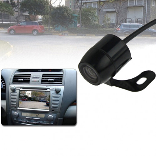 Caméra de vision arrière filaire papillon DVD étanche, support installé dans le navigateur de voiture DVD ou moniteur de voiture, angle de vision large: 170 degrés (YX003) (noir) SH02561558-31