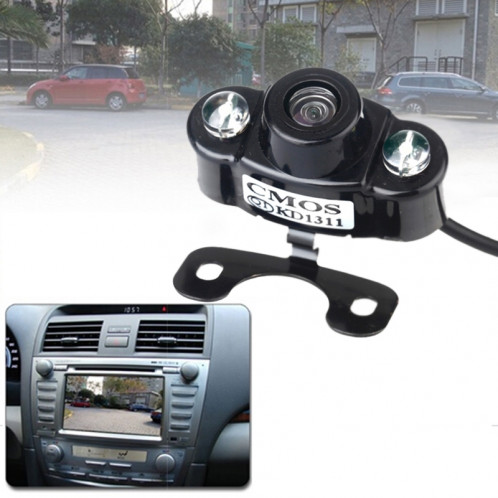 E400 imperméabilisent la caméra de vue arrière automatique de voiture de la couleur CMOS / CCD de 2 LED pour le stationnement de secours de sécurité SH03541952-37