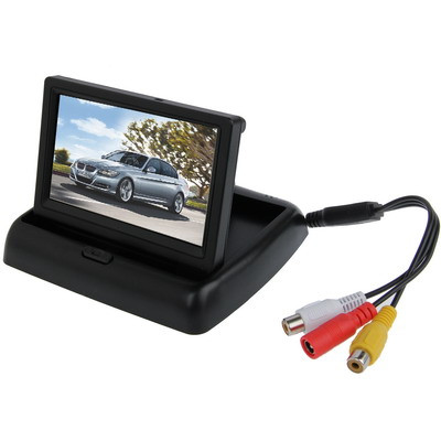 Moniteur de voiture pliable couleur TFT-LCD 4,3 pouces, Type: PAL / NTSC SH01081213-35