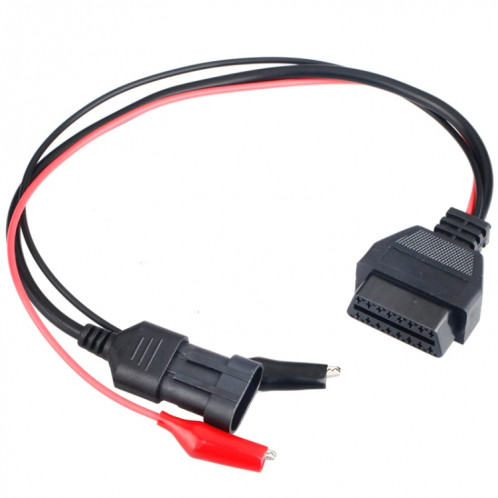 Câble diagnostic 3 Pin vers 16 Pin OBD 2 pour Fiat CD3P01-35