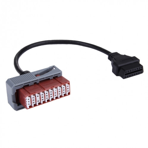 Câble de diagnostic 30 Pin vers 16 Pin OBD 2 pour Peugeot / Citroen CD30P01-33