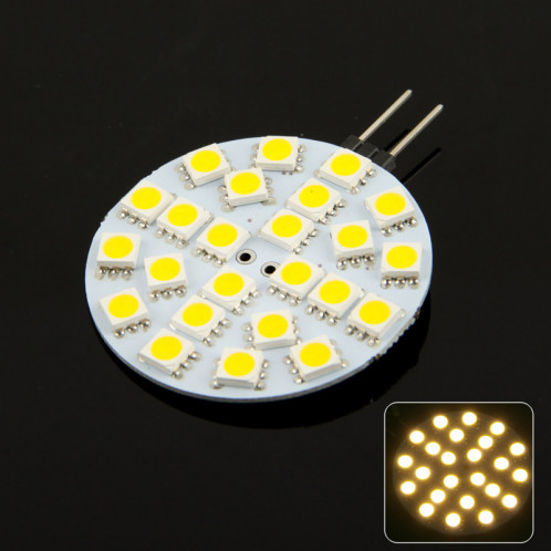 Ampoule marine blanche chaude de Cabinet G4 de voiture, 18 LED 5050 SMD, CC 12V SH2365521-33