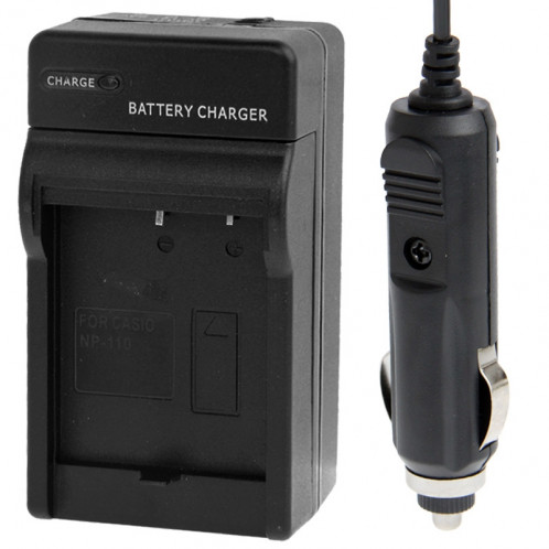 Appareil photo numérique chargeur de voiture pour Casio NP-130 (noir) SH0002985-36