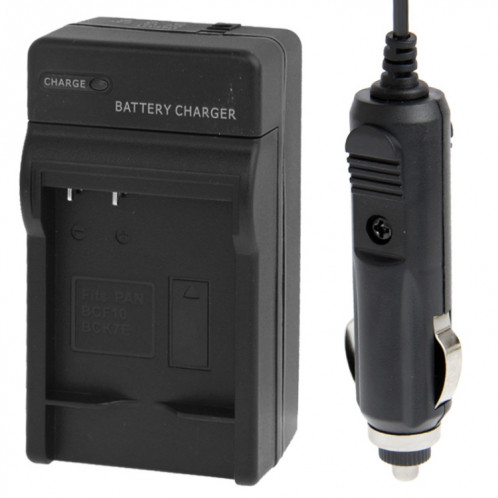 Chargeur de voiture pour appareil photo numérique pour Panasonic BCF10 / BCK7E (Noir) SH00031017-36
