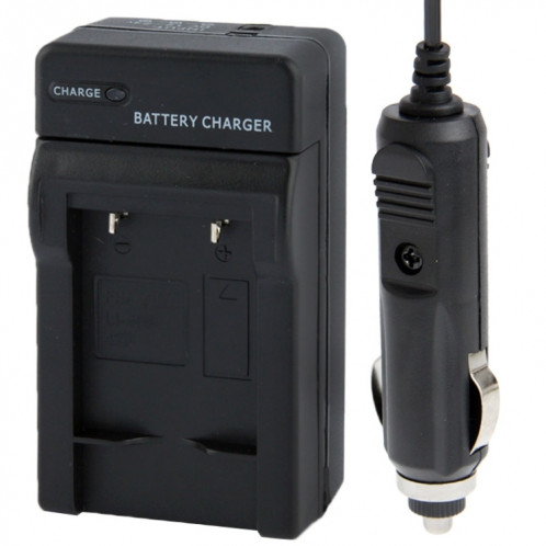 Chargeur de voyage et de voiture pour appareil photo numérique pour Canon NB-10L (noir) SH0017468-36
