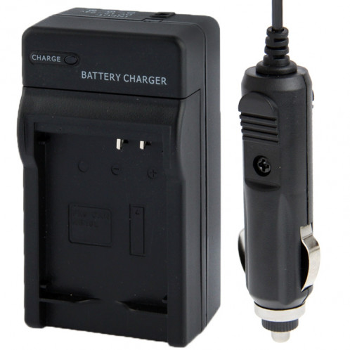 Chargeur de voiture batterie appareil photo numérique pour Olympus Li-40B / Li-42B (Noir) SH00181504-35