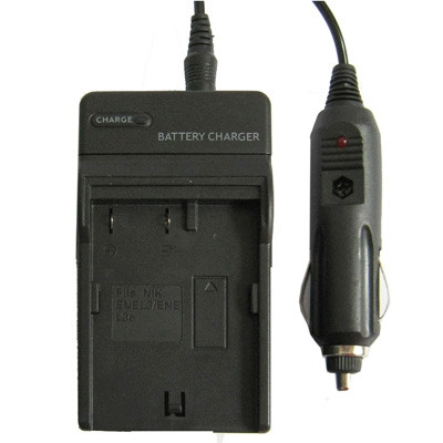 Chargeur de batterie appareil photo numérique pour NIKON ENEL3 / ENEL3e (Noir) SH02021805-37