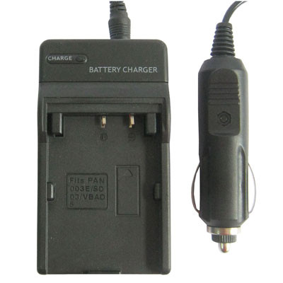 Chargeur de batterie appareil photo numérique pour Panasonic 003E / S003 / VBA0 (Noir) SH0411997-36