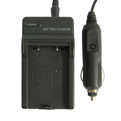 Chargeur de batterie appareil photo numérique 2 en 1 pour CASIO CNP100 (Noir) SH0905346-37