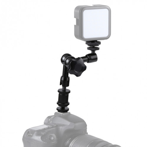Bras magique articulé de 7 pouces pour lampe de poche d'appareil photo reflex numérique / lumière LED / moniteur LCD (noir) SH15101677-37