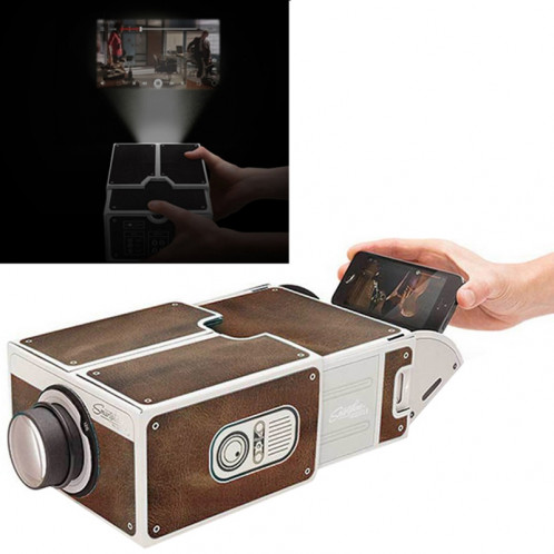Cinéma portatif de projecteur de téléphone portable de carton 2.0 / DIY téléphone portable SH016Z353-311