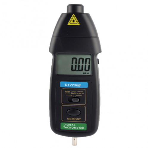 Tachymètre numérique laser à contact et sans contact (DT2236B) SH00231146-38
