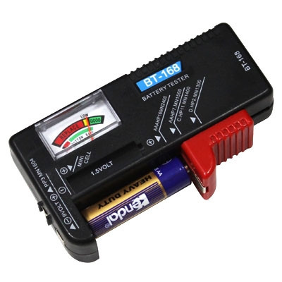 Testeur de batterie universel pour piles 1,5V AAA, AA et 9V 6F22 SH01611940-36