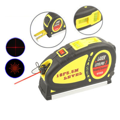Niveau laser avec ruban à mesurer Pro (550cm), LV-05 (Jaune) SH02071840-32