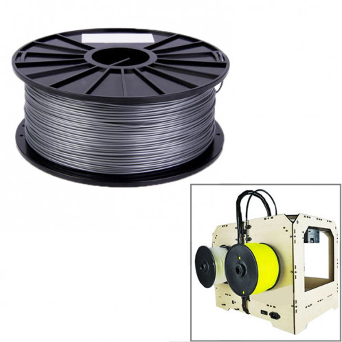 Filaments pour imprimante 3D PLA 1,75 mm (argent) SH025S1136-34