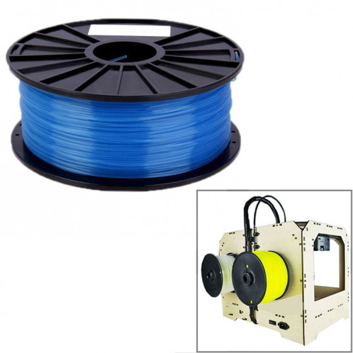 Imprimantes 3D transparentes PLA 1,75 mm (bleues) SH26BE1233-34