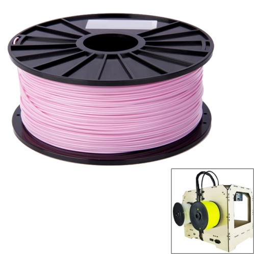 Filaments d'imprimante 3D couleur série ABS de 3,0 mm, environ 135 m (rose) SH043F1448-36