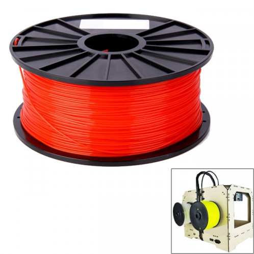 Filaments 3D pour imprimantes couleur série PLA 3,0 mm, environ 115 m (rouge) SH048R1842-36