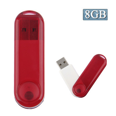 Disque flash USB de 8 Go (rouge) SH41RC950-36