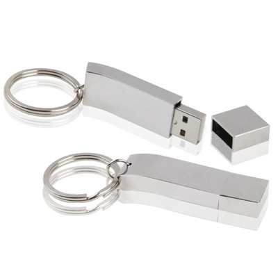 Métallique sur le style de la clé USB 2.0 Flash Disk (4 Go) SM191B125-32
