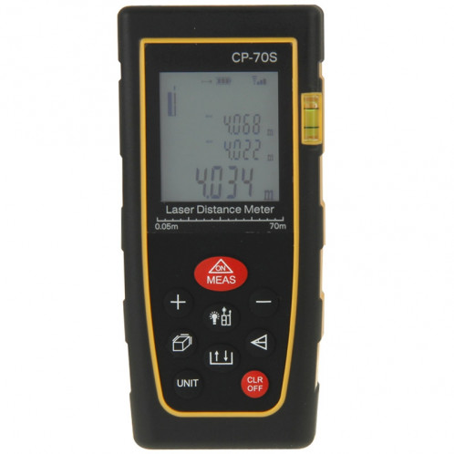 Compteur de distance laser tenu dans la main de CP-70S Digital, distance de mesure maximum: 70m SH09601923-310