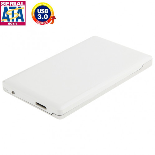 Boîtier externe HDD SATA & IDE haute vitesse de 2,5 pouces, prise en charge USB 3.0 (blanc) SH503W177-37