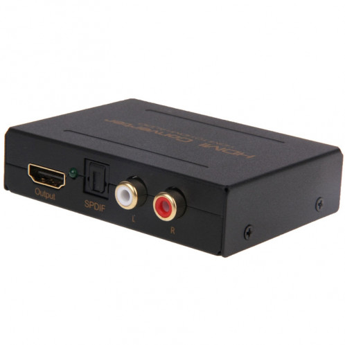 Convertisseur HDMI vers HDMI + Audio (SPDIF + R / L) (prise UE) (noir) SH565B173-39