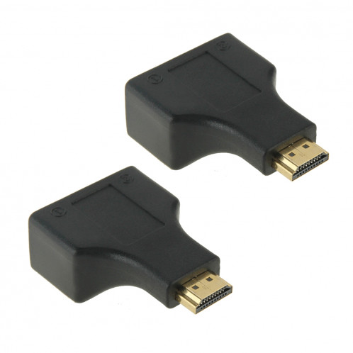 Câble d'extension réseau 30 m HDMI vers port double RJ45 par Cat HD 5e / 6 SH15681095-36 Câble d'extension réseau 30 m HDMI vers port double RJ45 par Cat HD 5e / 6 SH15681095-36