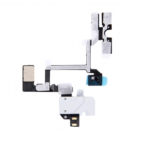 iPartsBuy Original Câble Audio Jack Câble Flex Flex pour iPhone 4 (Blanc) SI701W1396-34