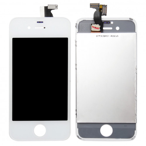 iPartsAcheter 3 en 1 pour iPhone 4 (LCD + Frame + Touch Pad) Digitizer Assemblée (Blanc) SI720W1057-36