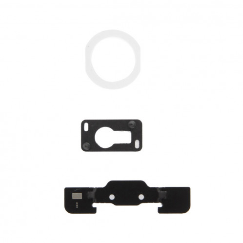 iPartsAcheter pour iPad Air Original Home Button Pad en plastique (Blanc) SI07171868-32
