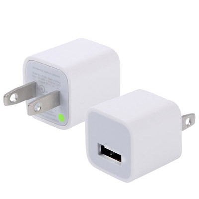 Adaptateur de chargeur USB US Plug 5V / 1A, pour iPhone, Galaxy, Huawei,  Xiaomi, LG, HTC et autres téléphones intelligents, appareils rechargeables  (Blanc)
