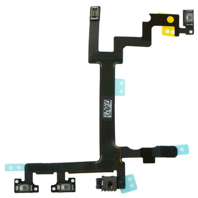 iPartsBuy Original Switch Flex Cable (Volume du bouton d'alimentation et Silent Switch Clavier) pour iPhone 5 SI0702497-32